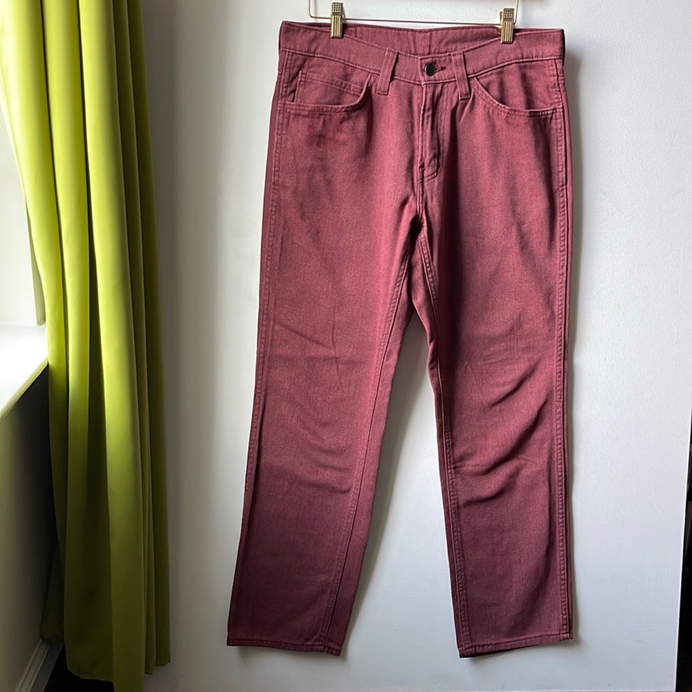 Levi’s Strauss & Co. Men’s Chino/Khaki Pants | Red | W31L30